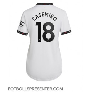 Manchester United Casemiro #18 Borta Matchtröja Dam 2022-23 Kortärmad